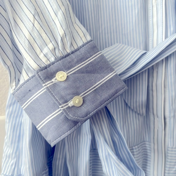 LOFT Striped Shirtdress - Picture 6 of 7